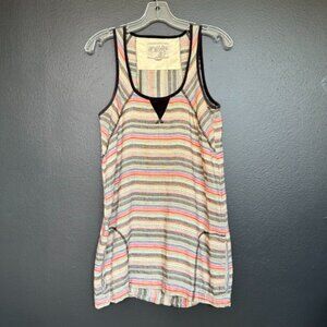Ace & Jig Racerback Dress – Heathered Stripe - XS